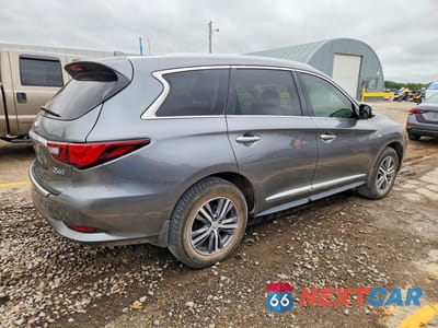 Trzecie zdjęcie samochodu z tyłu: 2020 INFINITI QX60 LUXE VIN:5N1DL0MN1LC528255 - miniatura