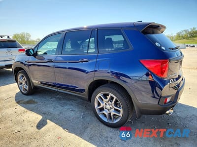 Drugie zdjęcie samochodu z przodu: 2022 HONDA PASSPORT EXL VIN:5FNYF8H5XNB023066 - miniatura
