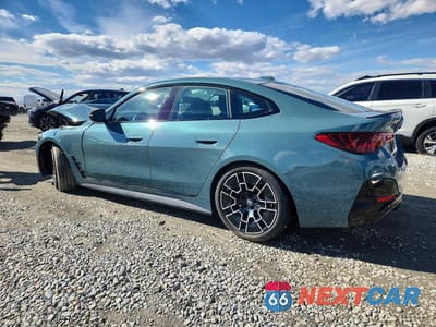 Drugie zdjęcie samochodu z przodu: 2025 BMW I4 XDRIVE 40 VIN:WBY43HD04SFU34048 - miniatura