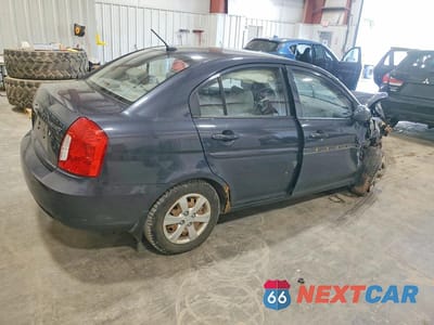 Trzecie zdjęcie samochodu z tyłu: 2011 HYUNDAI ACCENT GLS VIN:KMHCN4ACXBU618576 - miniatura