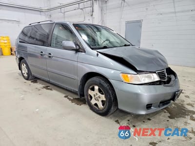 Czwarte zdjęcie samochodu z boku: 2000 HONDA ODYSSEY EX VIN:2HKRL1869YH531516 - miniatura