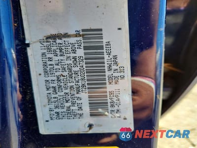 Zdjęcie 12 z 12 samochodu: 2002 TOYOTA PRIUS BASE VIN:JT2BK18U020047329 - miniatura