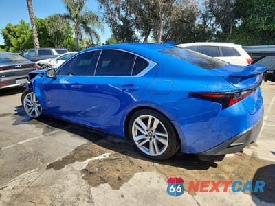 Drugie zdjęcie samochodu z przodu: 2021 LEXUS IS 300 VIN:JTHAA1D28M5116413 - miniatura