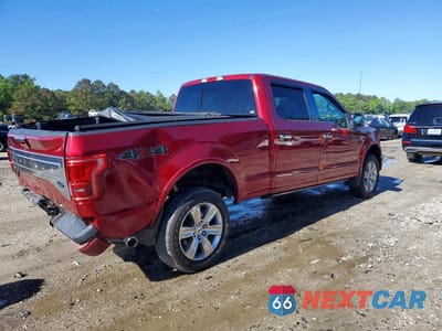 Trzecie zdjęcie samochodu z tyłu: 2016 FORD F150 SUPERCREW VIN:1FTFW1EG7GFB61389 - miniatura