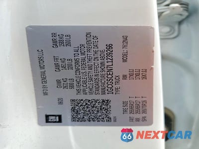 Zdjęcie 12 z 12 samochodu: 2020 CHEVROLET COLORADO LT VIN:1GCGSCEN7L1239266 - miniatura