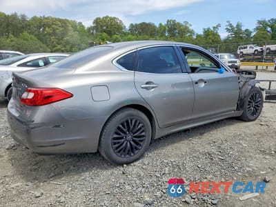 Trzecie zdjęcie samochodu z tyłu: 2011 INFINITI M37 X VIN:JN1BY1ARXBM370651 - miniatura