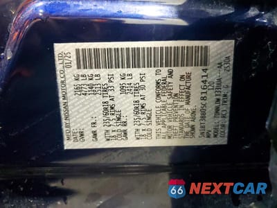Zdjęcie 13 z 13 samochodu: 2025 NISSAN ROGUE SV VIN:5N1BT3BB0SC816414 - miniatura