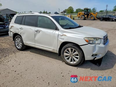 Czwarte zdjęcie samochodu z boku: 2010 TOYOTA HIGHLANDER HYBRID LIMITED VIN:JTEJW3EH6A2040054 - miniatura