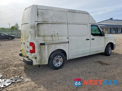 Trzecie zdjęcie samochodu z tyłu: 2012 NISSAN NV 2500 VIN:1N6BF0LY9CN100241 - miniatura