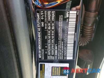 Zdjęcie 13 z 13 samochodu: 2021 MERCEDES-BENZ GLC 300 VIN:W1N0G8DBXMV289072 - miniatura