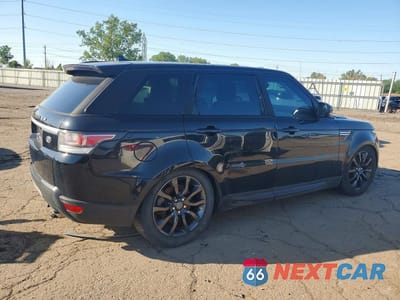 Trzecie zdjęcie samochodu z tyłu: 2016 LAND ROVER RANGE ROVER SPORT HSE VIN:SALWR2VF3GA640063 - miniatura
