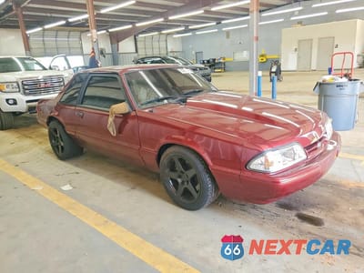 Czwarte zdjęcie samochodu z boku: 1993 FORD MUSTANG LX VIN:1FACP40M8PF188783 - miniatura