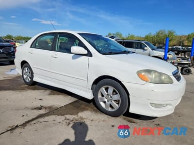 Czwarte zdjęcie samochodu z boku: 2005 TOYOTA COROLLA S VIN:1NXBR32E85Z401560 - miniatura