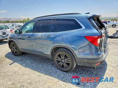Drugie zdjęcie samochodu z przodu: 2022 HONDA PILOT SE VIN:5FNYF5H21NB003681 - miniatura