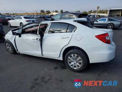 Drugie zdjęcie samochodu z przodu: 2012 HONDA CIVIC LX VIN:19XFB2F5XCE369723 - miniatura