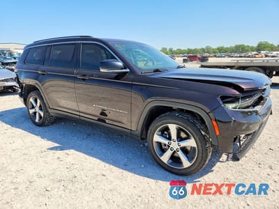Czwarte zdjęcie samochodu z boku: 2022 JEEP GRAND CHEROKEE L LIMITED VIN:1C4RJJBG9N8581785 - miniatura