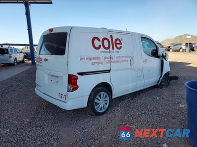 Trzecie zdjęcie samochodu z tyłu: 2017 CHEVROLET CITY EXPRESS LS VIN:3N63M0YN2HK692507 - miniatura