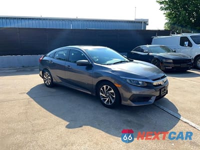 2018 HONDA CIVIC EX 19XFC2F7XJE031850 - główne zdjęcie licytacji z USA - miniatura
