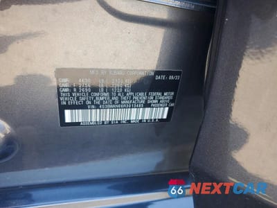 Zdjęcie 12 z 12 samochodu: 2024 SUBARU LEGACY LIMITED VIN:4S3BWAN66R3013485 - miniatura