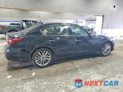 Trzecie zdjęcie samochodu z tyłu: 2021 INFINITI Q50 LUXE VIN:JN1EV7BR5MM751740 - miniatura