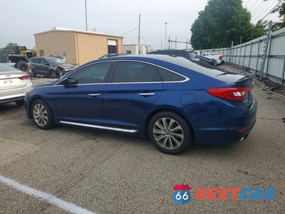 Drugie zdjęcie samochodu z przodu: 2017 HYUNDAI SONATA SPORT VIN:5NPE34AF2HH443241 - miniatura