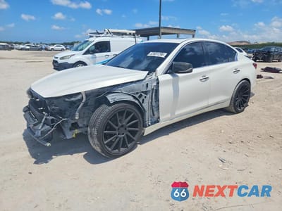 2014 INFINITI Q50 PREMIUM JN1BV7AR1EM693292 - główne zdjęcie licytacji z USA - miniatura