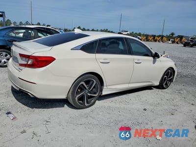 Trzecie zdjęcie samochodu z tyłu: 2020 HONDA ACCORD SPORT VIN:1HGCV1F39LA057884 - miniatura