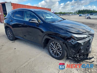 Czwarte zdjęcie samochodu z boku: 2025 LEXUS NX 350H BASE VIN:2T2AKCEZ6SC053801 - miniatura