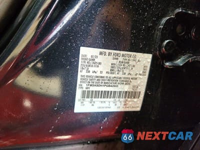 Zdjęcie 12 z 12 samochodu: 2023 FORD EXPLORER XLT VIN:1FMSK8DH1PGB42663 - miniatura