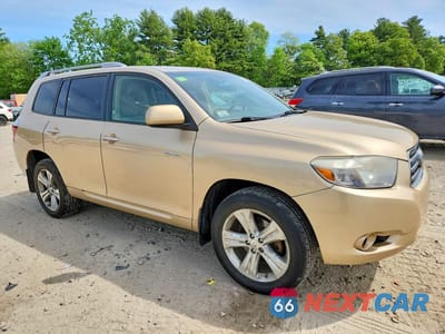 Czwarte zdjęcie samochodu z boku: 2009 TOYOTA HIGHLANDER SPORT VIN:JTEES43AX92141974 - miniatura