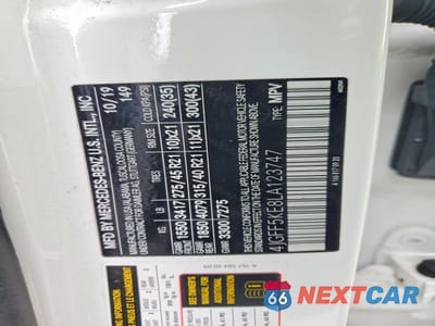 Zdjęcie 12 z 12 samochodu: 2020 MERCEDES-BENZ GLS 450 4MATIC VIN:4JGFF5KE8LA123747 - miniatura