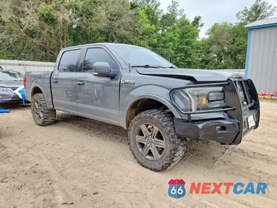 Czwarte zdjęcie samochodu z boku: 2020 FORD F150 SUPERCREW VIN:1FTEW1E43LFC79371 - miniatura