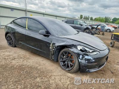 Czwarte zdjęcie samochodu z boku: 2023 TESLA 3 VIN:5YJ3E1EAXPF436601 - miniatura