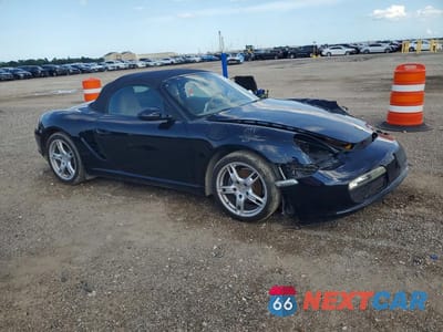 Czwarte zdjęcie samochodu z boku: 2006 PORSCHE BOXSTER VIN:WP0CA29836U710333 - miniatura