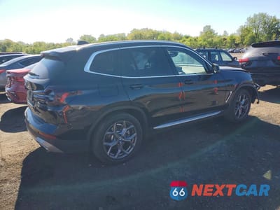 Trzecie zdjęcie samochodu z tyłu: 2022 BMW X3 XDRIVE30I VIN:5UX53DP01N9N36824 - miniatura