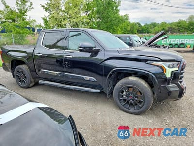 Czwarte zdjęcie samochodu z boku: 2024 TOYOTA TUNDRA 1794 EDITION HV VIN:5TFMC5DB8RX058718 - miniatura