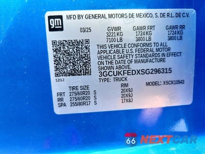 Zdjęcie 13 z 13 samochodu: 2025 CHEVROLET SILVERADO K1500 LT TRAIL BOSS VIN:3GCUKFEDXSG296315 - miniatura