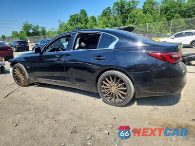 Drugie zdjęcie samochodu z przodu: 2019 INFINITI Q50 3.0T LUXE VIN:JN1EV7AR6KM593827 - miniatura