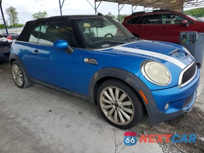 Czwarte zdjęcie samochodu z boku: 2010 MINI COOPER S VIN:WMWMS3C54ATZ84920 - miniatura