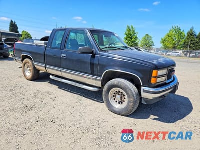Czwarte zdjęcie samochodu z boku: 1997 GMC SIERRA K1500 VIN:2GTEK19R6V1536518 - miniatura
