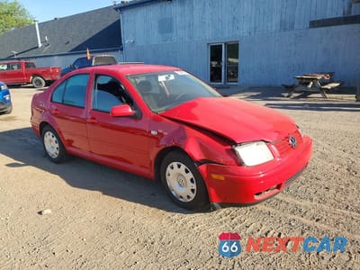 Czwarte zdjęcie samochodu z boku: 2001 VOLKSWAGEN JETTA GLS VIN:3VWSB69M61M109621 - miniatura