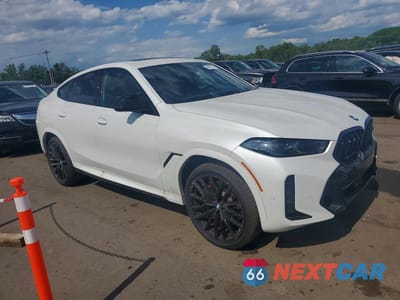 Czwarte zdjęcie samochodu z boku: 2026 BMW X6 M60I VIN:5UX43EX0XT9242756 - miniatura