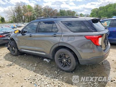 Drugie zdjęcie samochodu z przodu: 2020 FORD EXPLORER XLT VIN:1FMSK8DHXLGC55991 - miniatura