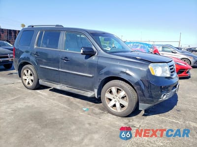 Czwarte zdjęcie samochodu z boku: 2012 HONDA PILOT TOURING VIN:5FNYF3H99CB007010 - miniatura
