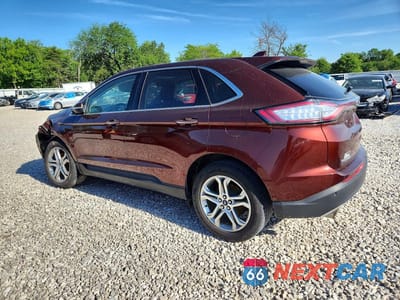 Drugie zdjęcie samochodu z przodu: 2015 FORD EDGE TITANIUM VIN:2FMTK3K92FBB30546 - miniatura