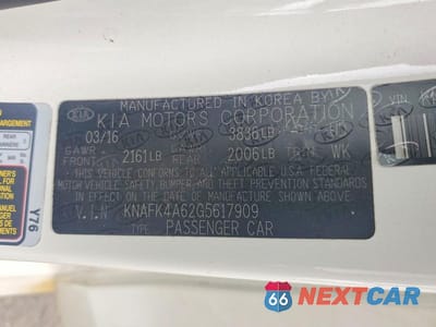 Zdjęcie 13 z 13 samochodu: 2016 KIA FORTE LX VIN:KNAFK4A62G5617909 - miniatura