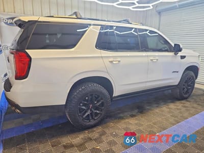 Trzecie zdjęcie samochodu z tyłu: 2023 GMC YUKON AT4 VIN:1GKS2CKL7PR438424 - miniatura