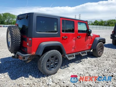 Trzecie zdjęcie samochodu z tyłu: 2012 JEEP WRANGLER UNLIMITED RUBICON VIN:1C4HJWFG0CL100108 - miniatura