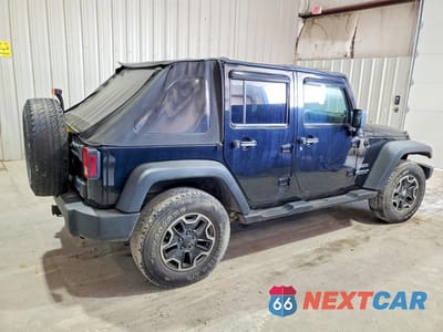 Trzecie zdjęcie samochodu z tyłu: 2010 JEEP WRANGLER UNLIMITED SPORT VIN:1J4BA3H19AL194221 - miniatura
