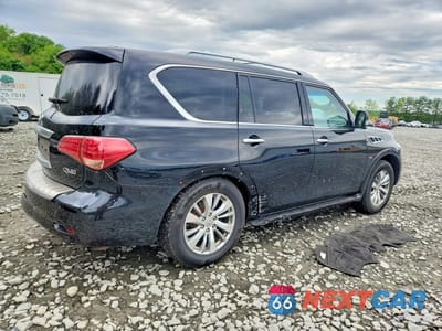 Trzecie zdjęcie samochodu z tyłu: 2015 INFINITI QX80 BASE VIN:JN8AZ2NCXF9371801 - miniatura